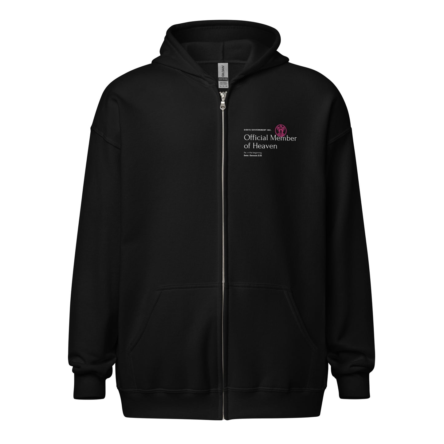 Gods Government Freedom zip hoodie