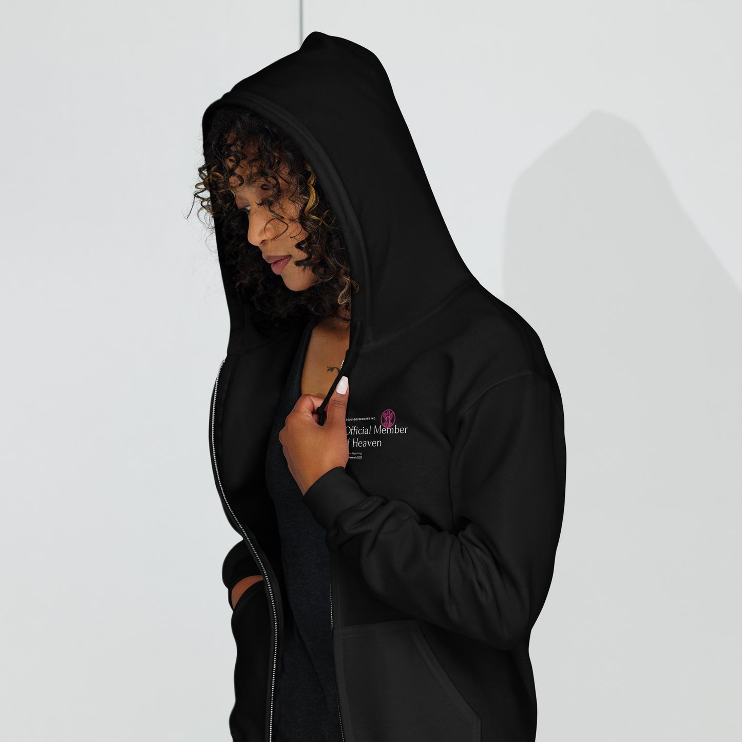 Gods Government Freedom zip hoodie