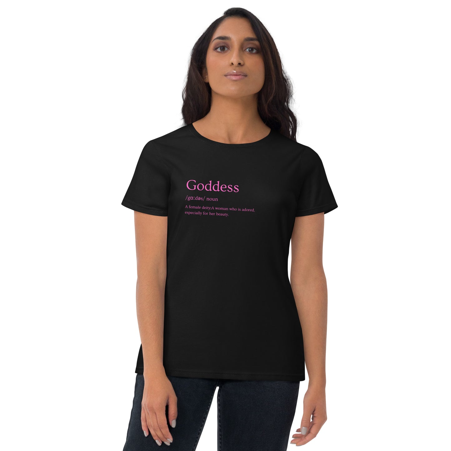 A Goddess short sleeve t-shirt