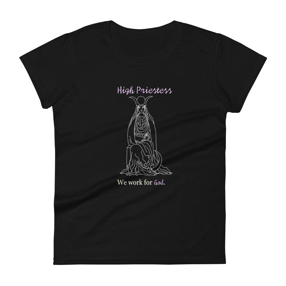 A High Priestess short sleeve t-shirt