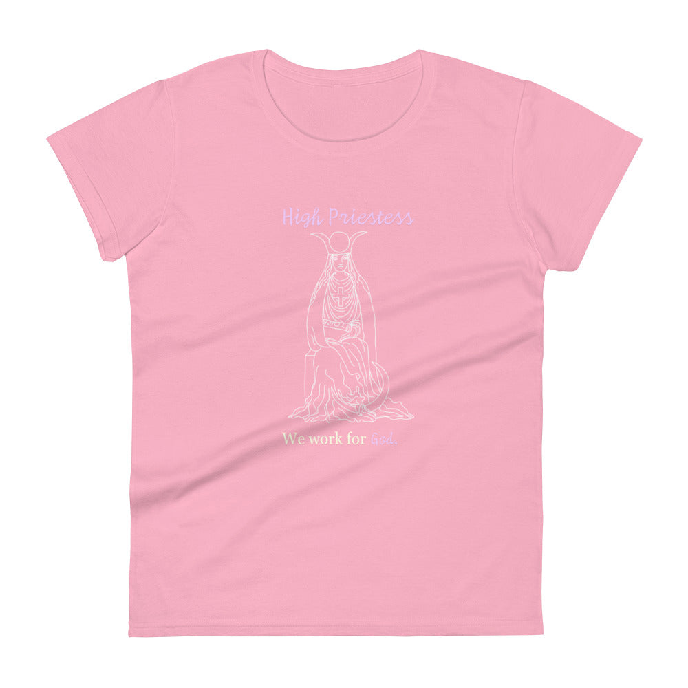 A High Priestess short sleeve t-shirt