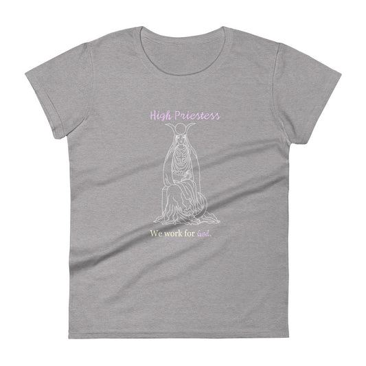 A High Priestess short sleeve t-shirt